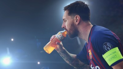 Leo Messi Makes Them Sweat (PRNewsfoto/The Gatorade Company)