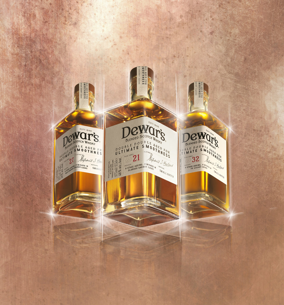 Double Double: Dewar’s new whisky range has launched with three expressions
