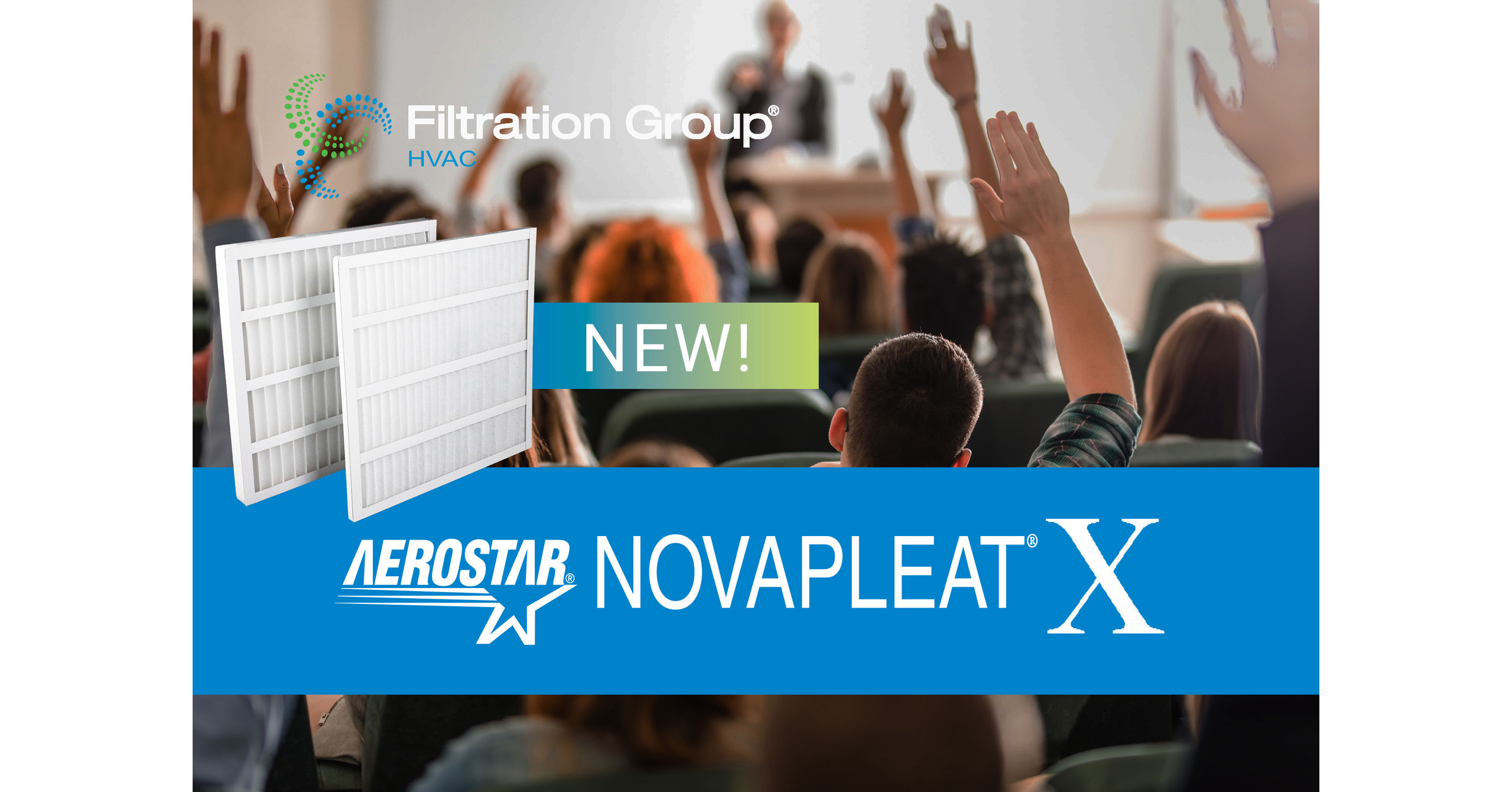 Filtration Group HVAC Releases a MERV 10 SelfSupported Pleat Air Filter