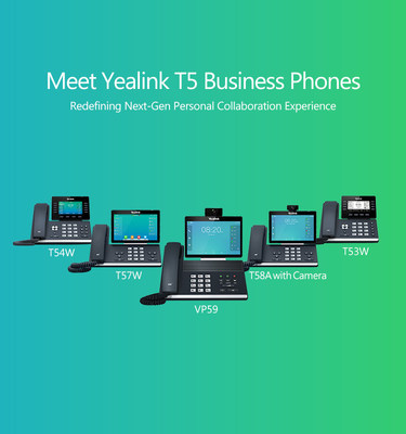 Yealink launches a global roadshow, to exhibit the latest T5 Business Phone Series that set a new standard in IP desktop phone excellence