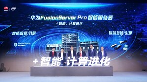 Společnost Huawei představila inteligentní servery FusionServer Pro