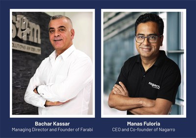 Bachar Kassar, Managing Director and Founder of Farabi | Manas Fuloria, CEO and Co- founder of Nagarro