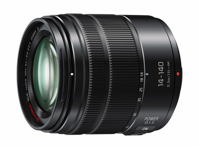 The LUMIX G 14-140mm* Telephoto Zoom Lens for Micro Four Thirds