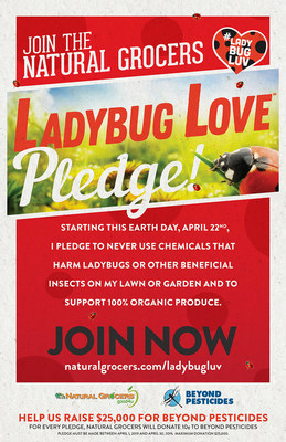 Pledge to stop using toxic chemicals with Natural Grocers this Earth Day