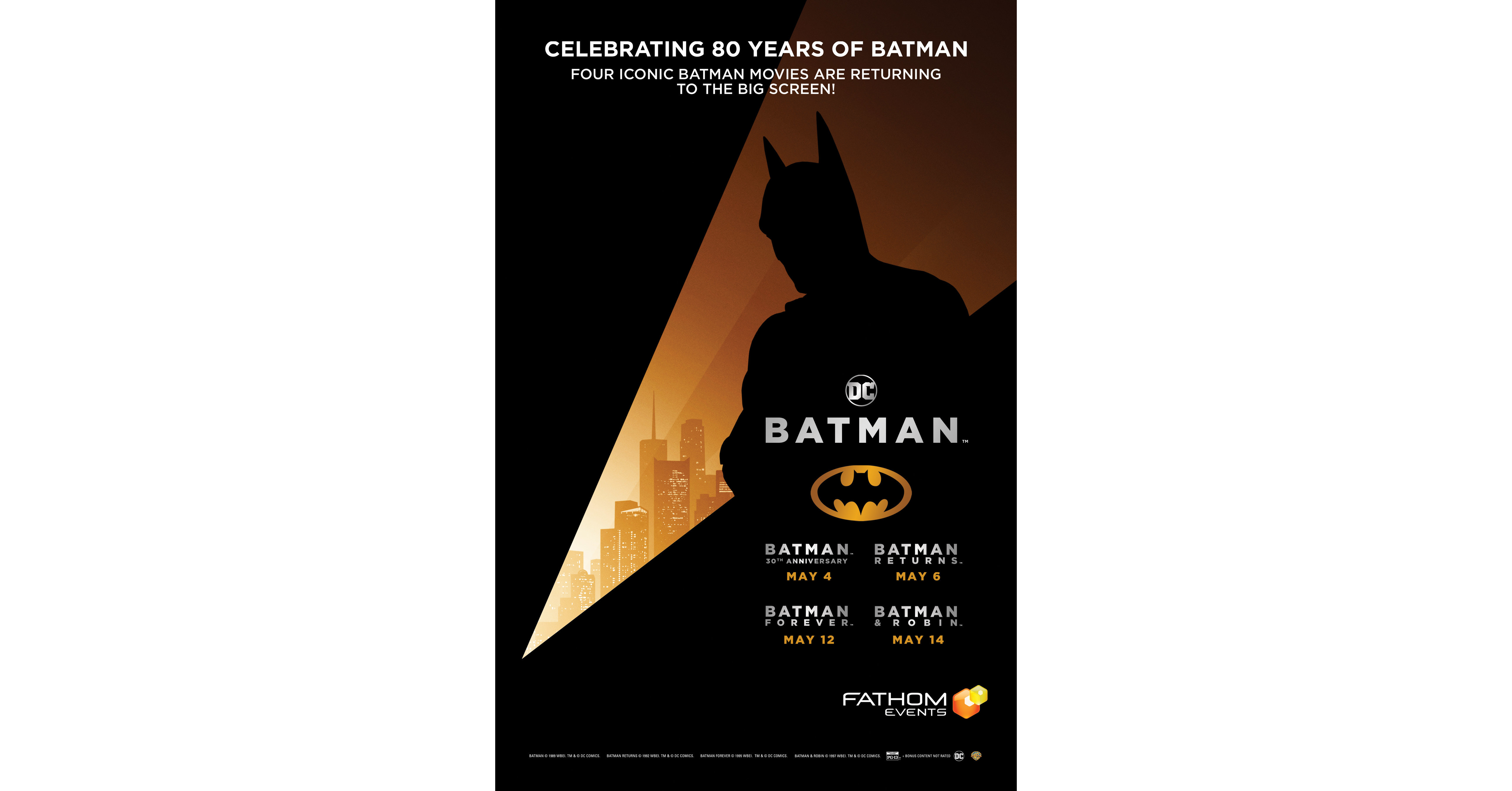 Long Live the Bat: As DC and Warner Bros. Celebrate Batman's 80th ...