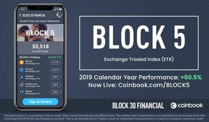 BLOCK 30 Financial Announces US Launch of Exchange Traded Index (ETX) Products