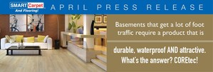 SMART Carpet and Flooring Announces: 'If You Are Redoing Your Basement Flooring -- Vinyl Planks Are a Great Option'
