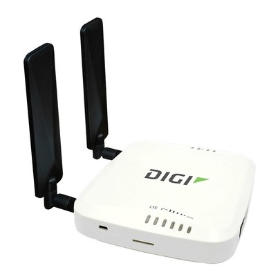 The Digi EX15 can be used for primary or backup LTE connectivity at LTE-Advanced Pro speeds and is designed for quick installations and remote management through either Digi aView or Digi Remote Manager®