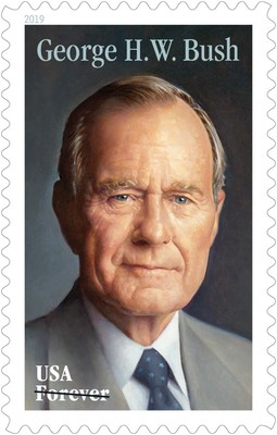 New Forever stamp honoring former President George H.W. Bush coming June 12.