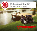 Troy-Bilt® Extends Voice Assistance Mowing Tool To Google Home