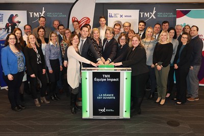 TMX Group's Charitable Giving Partners Open the Market (CNW Group/TMX Group Limited)