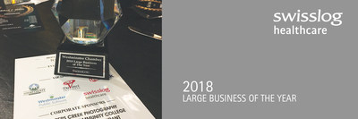 Swisslog Healthcare Awarded 2019 the Outstanding/Large Business of the Year Award from Westminster Chamber of Commerce