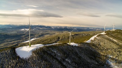 Moose Lake wind farm (CNW Group/Boralex Inc.)