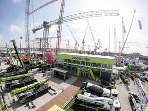 Zoomlion presenta en bauma 2019 la primera hormigonera híbrida para camiones del mundo