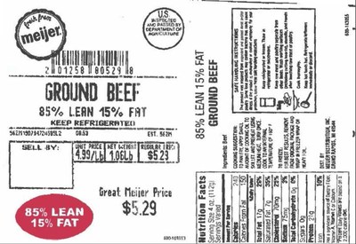 JBS Plainwell Recalls Meijer Ground Beef as a Precautionary Measure Due to Potential Presence of Extraneous Material