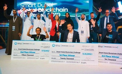 El director de Desarrollo de Negocios de Quantstamp, Don Ho, representó a la compañía en el Smart Dubai Blockchain Challenge – foto: Smart Dubai (PRNewsfoto/Quantstamp)