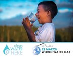 Clean Water Here UN World Water Day Social Voice Tops 650 Million People