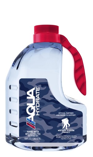 AQUAhydrate Launches Partnership To Support Wounded Warrior Project With Limited-Edition Camo-Gallon