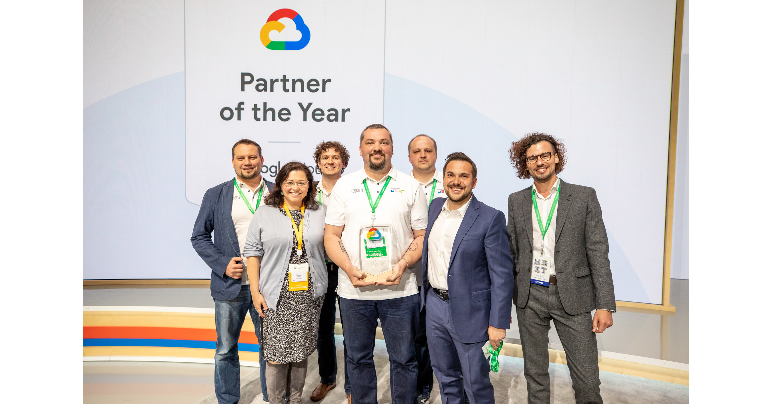 EPAM Wins Google Cloud North American Breakthrough Partner of the Year