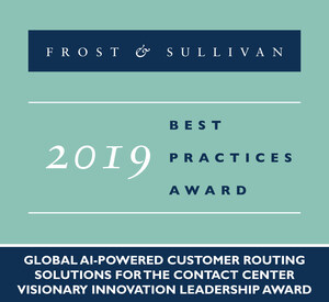 Afiniti Commended by Frost &amp; Sullivan for its Vision of Using AI to Strategically Match Customers with Service Agents in Contact Centers