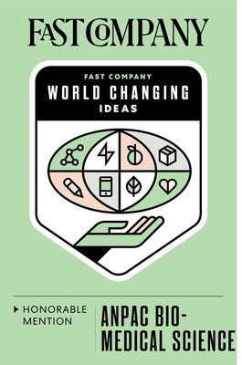 Anpac BioのCDAリキッドバイオプシー技術がFast Companyの「世界を変えるアイデア賞」受賞