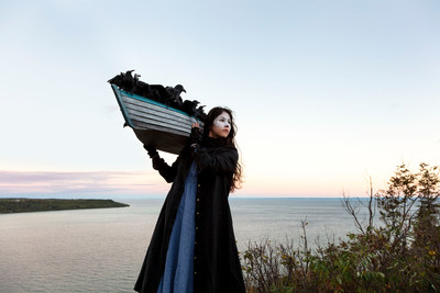 Meryl McMaster, On the Edge of This Immensity, from the series As Immense as the Sky, 2019, chromogenic print. Courtesy of the artist, Stephen Bulger Gallery, and Pierre-Francois Ouellette art contemporain. (CNW Group/Scotiabank)