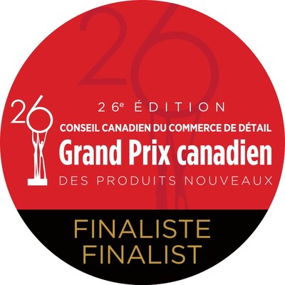 26e dition Conseil canadien du commerce de dtail Grand Prix canadien des produits nouveaux finaliste (Groupe CNW/Conseil canadien du commerce de dtail)
