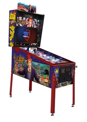 Willy Wonka and the Chocolate Factory™ pinball machine - Collector's Edition model.