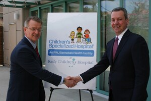 Rady Children's Hospital-San Diego Announces New Partnership to Launch Southern California's First Inpatient Pediatric and Adolescent Chronic Pain Program With New Jersey's Children's Specialized Hospital