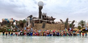 Аквапарк Yas Waterworld становится обладателем рекорда Гиннеса за «Максимальное число национальностей, представленных в одном бассейне»