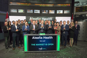 Aleafia Health Inc. Opens the Market