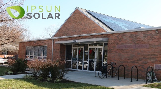 Our Lady Queen of Peace Catholic Church had a solar installation by Ipsun Solar. Photo credit Ipsun Solar
