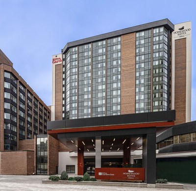 Hilton Garden Inn and Homewood Suites by Hilton Ottawa Downtown (CNW Group/Morguard Corporation)