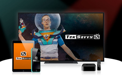 TekSavvy TV is the television that you know and love but different, in a good and amazing way. With over 115 HD channels, you can wach your favourite series, movies, teams and cartoons on your TV or mobile device by downloading the TekSavvy TV app on your device’s app store. (CNW Group/TekSavvy Solutions Inc.)