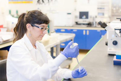 Zymo Research will be funding a UCI Microbiome Initiative Project led by UCI student Desiree Chase, shown above. Photo Credit: Patricia DeVoe / UCI.