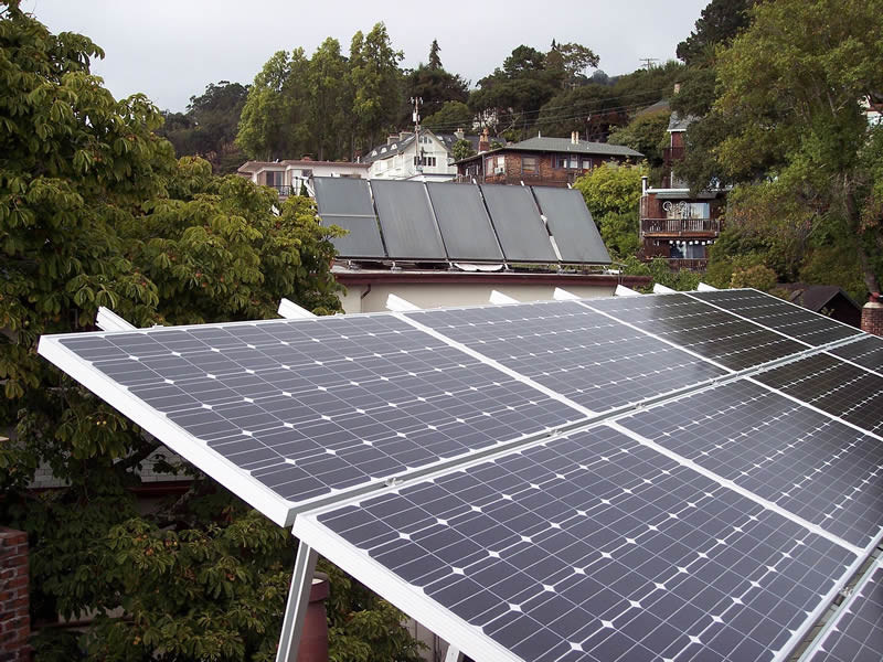 California solar PV and solar thermal