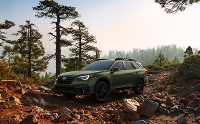 Subaru Debuts All-New 2020 Outback at NYIAS. Pictured: 2020 Subaru Outback Onyx Edition XT