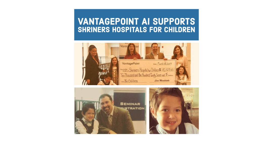 Vantagepoint AI Makes ANOTHER +10,000 Donation to Shriners Hospitals