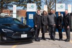 Nouveau service de recharge rapide prioritaire pour les taxis électriques à Laval