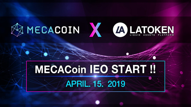 In partnership with rapidly growing top-20 Crypto exchange LATOKEN, Crypto Meca started token sale from April 15