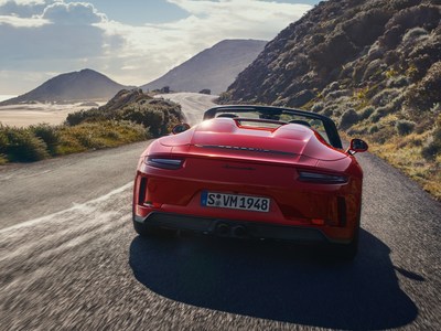 The 2019 Porsche 911 Speedster was unveiled In New York on April 16, 2019. (CNW Group/Porsche Cars Canada)