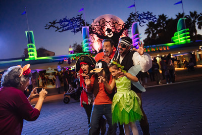 This Halloween season, Disneyland Resort will debut the new Oogie Boogie Bash ? A Disney Halloween Party for guests of all ages at Disney California Adventure Park in Anaheim, Calif. The separate-ticket event will will take place on 20 select nights during Halloween Time at the Disneyland Resort, running from Sept. 6 through Oct. 31. (Disneyland Resort)