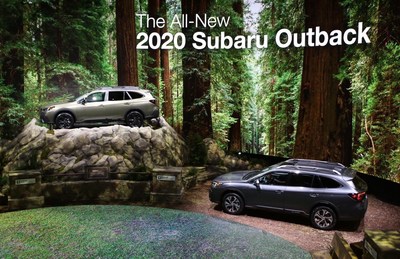 Subaru of America Brings the Beauty of the National Parks to the New York International Auto Show to Introduce the All-New 2020 Subaru Outback