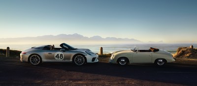 Back to the roots: 2019 Porsche 911 Speedster with optional Heritage Design Package debuts at New York International Auto Show on April 17, 2019. (CNW Group/Porsche Cars Canada)