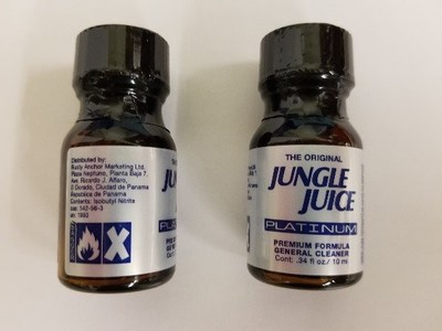 The Original Jungle Juice Platinum - Poppers (Groupe CNW/Santé Canada)