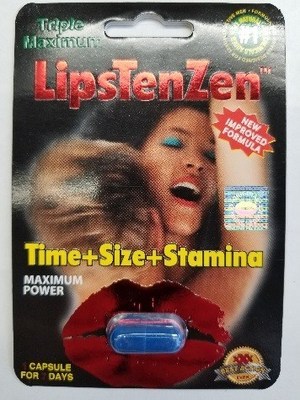LipsTenZen - Amélioration de la performance sexuelle (Groupe CNW/Santé Canada)