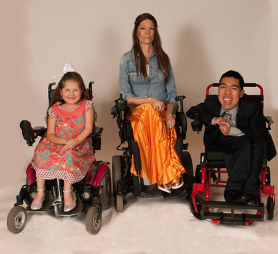 MDA national ambassadors Faith Fortenberry, Tana Zwart and Justin Moy.