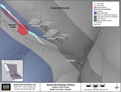 Barkerville Mountain Drilling (CNW Group/Barkerville Gold Mines Ltd.)