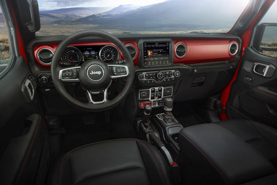The all-new 2020 Jeep® Gladiator has been named one of Wards 10 Best Interiors for 2019.