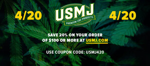 USMJ Announces 420 Sale With 20 Percent Savings on Everything You Need to Enjoy 420 Found on the USMJ Website